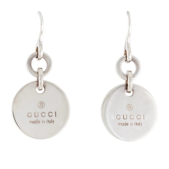 Gucci Silver Dangle Earrings - Picture 1 of 4